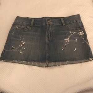 Abercrombie & Fitch denim skirt